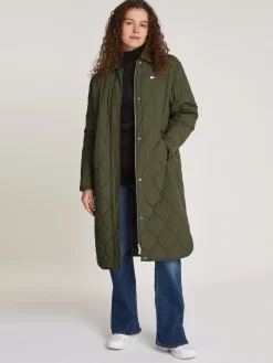 Damen Tommy Jeans Steppmantel