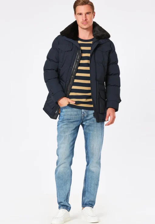 Herren Wellensteyn Steppparka mit Kapuze