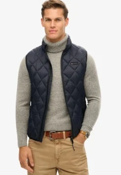 Herren Superdry Steppweste