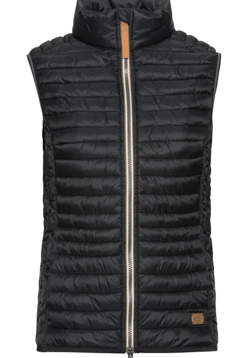 Damen Camel Active Steppweste aus recyceltem Polyamid