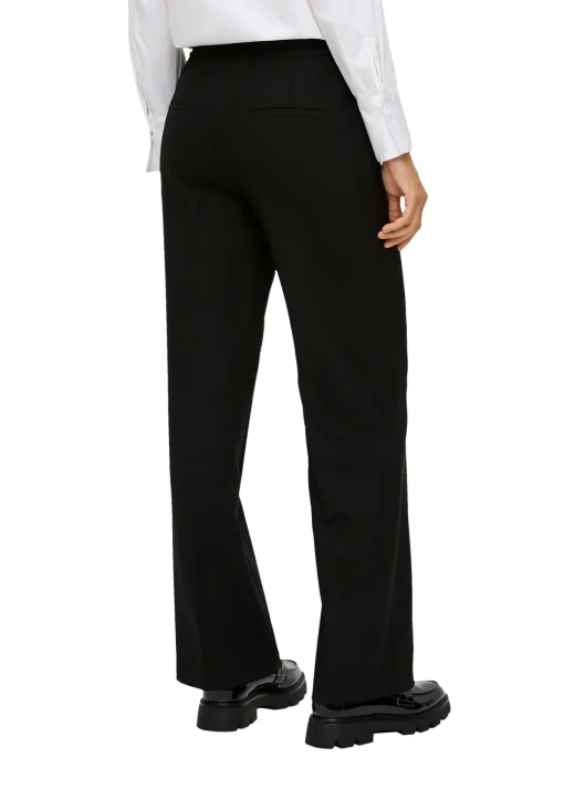 Damen s.Oliver BLACK LABEL Stoffhose aus Viskosemix