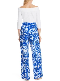 Damen Marc Cain Stoffhose mit Allover-Muster