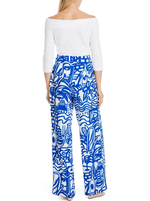 Damen Marc Cain Stoffhose mit Allover-Muster