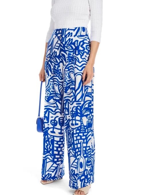 Damen Marc Cain Stoffhose mit Allover-Muster