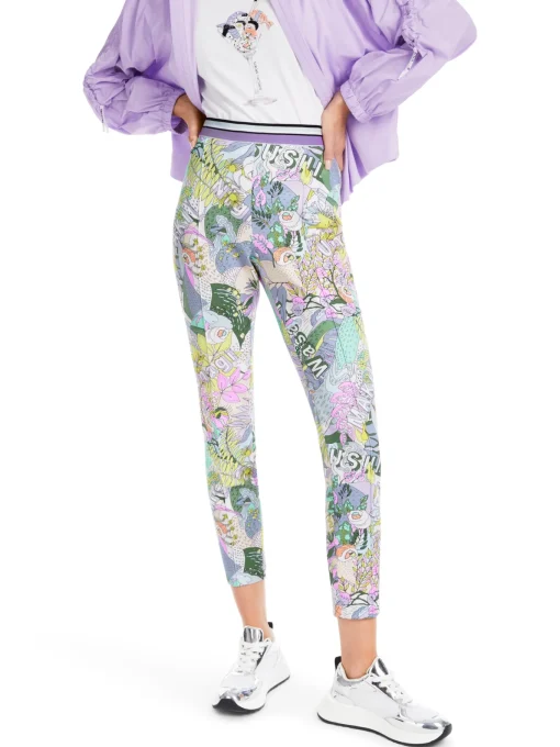 Damen Marc Cain Stoffhose mit Allover-Muster