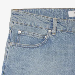 Herren Lacoste Straight Fit-Bermudashorts aus Denim