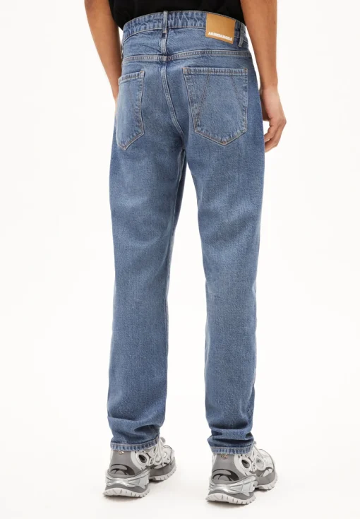 Herren armedangels Straight Jeans Bio-Baumwoll Mix Comfort-Stretch DYLAANO
