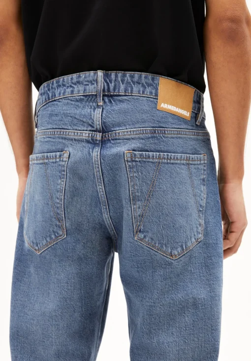 Herren armedangels Straight Jeans Bio-Baumwoll Mix Comfort-Stretch DYLAANO