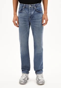 Herren armedangels Straight Jeans Bio-Baumwoll Mix Comfort-Stretch DYLAANO