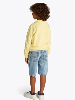 Kinder Tommy Hilfiger Straight Leg Jeansshorts