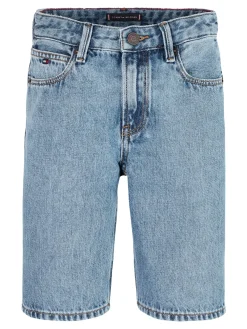 Kinder Tommy Hilfiger Straight Leg Jeansshorts