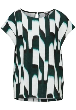 Damen Street One Damen Bedrucktes Ottoman-Shirt