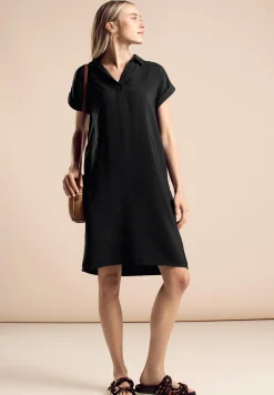 Damen Street One Damen Knielanges Blusen-Kleid