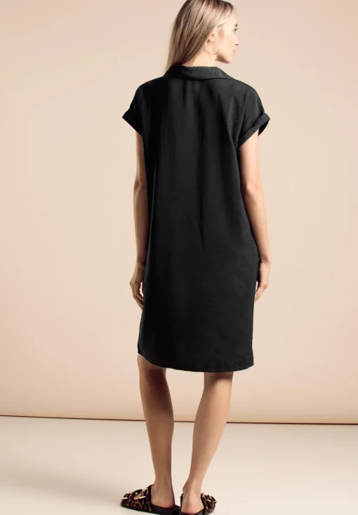 Damen Street One Damen Knielanges Blusen-Kleid