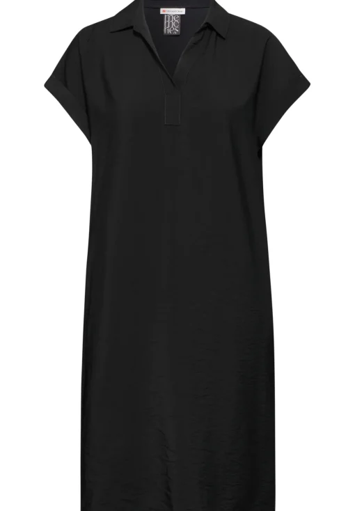 Damen Street One Damen Knielanges Blusen-Kleid