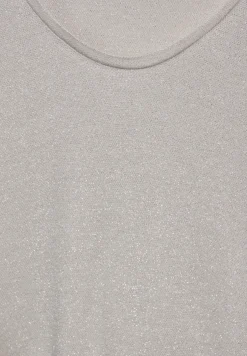 Damen Street One Damen T-Shirt im Glanz-Look