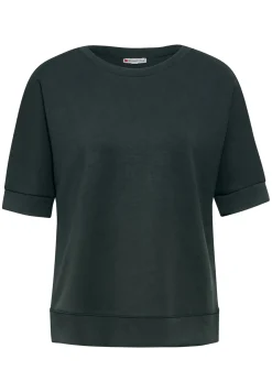 Damen Street One Damen T-Shirt mit Silk-Look