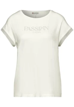 Damen Street One Damen T-Shirt mit Wording