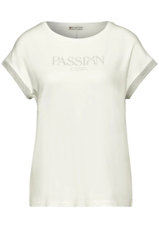 Damen Street One Damen T-Shirt mit Wording