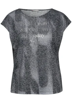 Damen Street One Damen T-Shirt mit Wording