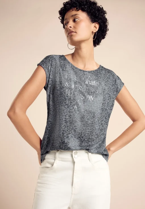Damen Street One Damen T-Shirt mit Wording