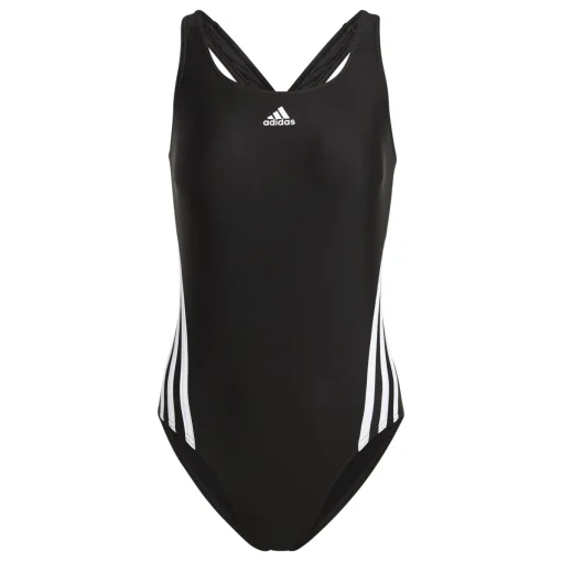 Damen Adidas 3-Streifen Badeanzug