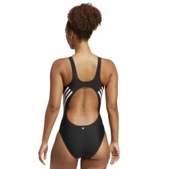 Damen Adidas 3-Streifen Badeanzug