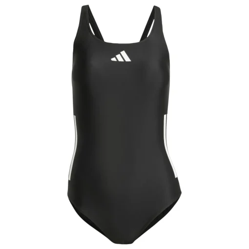 Damen Adidas 3-Streifen C-Back Badeanzug