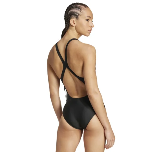 Damen Adidas 3-Streifen C-Back Badeanzug
