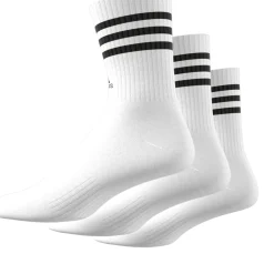 Damen Adidas 3-Streifen Cushioned Crew Socken, 3 Paar