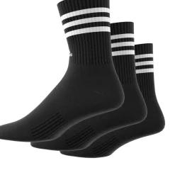Damen Adidas 3-Streifen Cushioned Crew Socken, 3 Paar