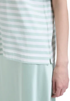 Damen Cartoon Streifenshirt