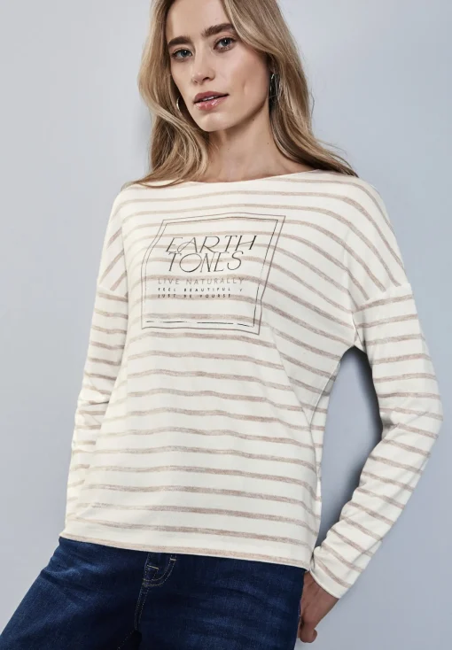 Damen Street One Streifenshirt