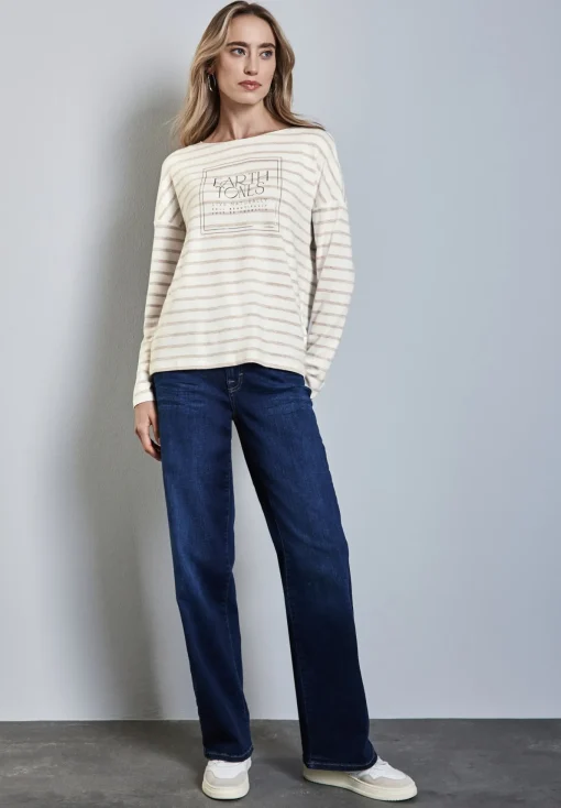 Damen Street One Streifenshirt