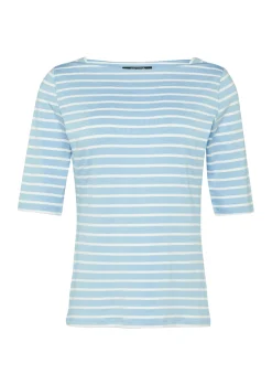 Damen Comma Streifenshirt im Slim Fit
