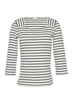 Damen s.Oliver BLACK LABEL Streifenshirt mit Karree-Ausschnitt