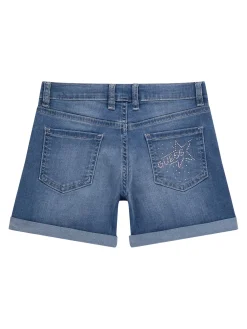 Kinder GUESS Stretch Denim Shorts