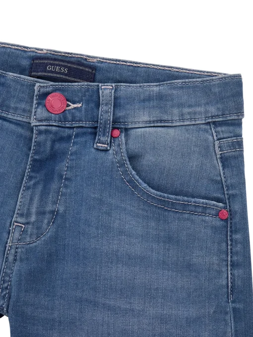 Kinder GUESS Stretch Denim Shorts