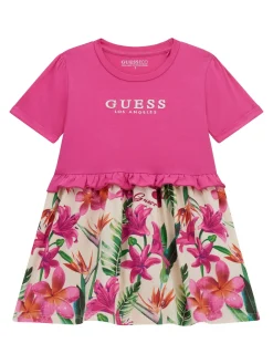 Kinder GUESS Stretch Jersey Kleid