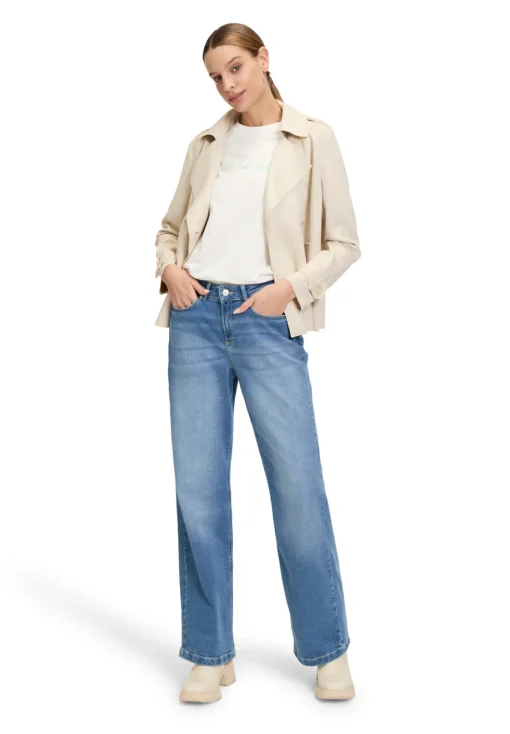 Damen Cartoon Stretch-Jeans