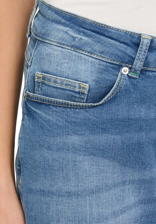 Damen Cartoon Stretch-Jeans