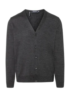 Herren MAERZ Muenchen Strick Cardigan 1/1 Arm