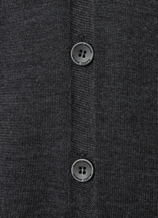 Herren MAERZ Muenchen Strick Cardigan 1/1 Arm