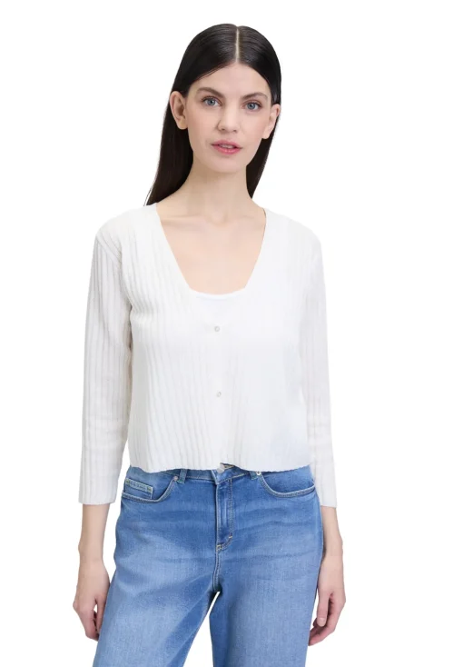 Damen Cartoon Strick-Cardigan