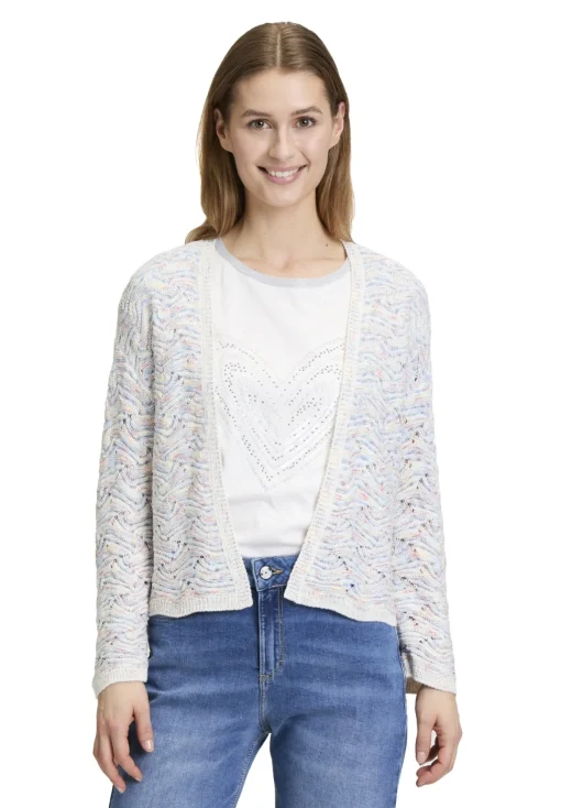 Damen Cartoon Strick-Cardigan
