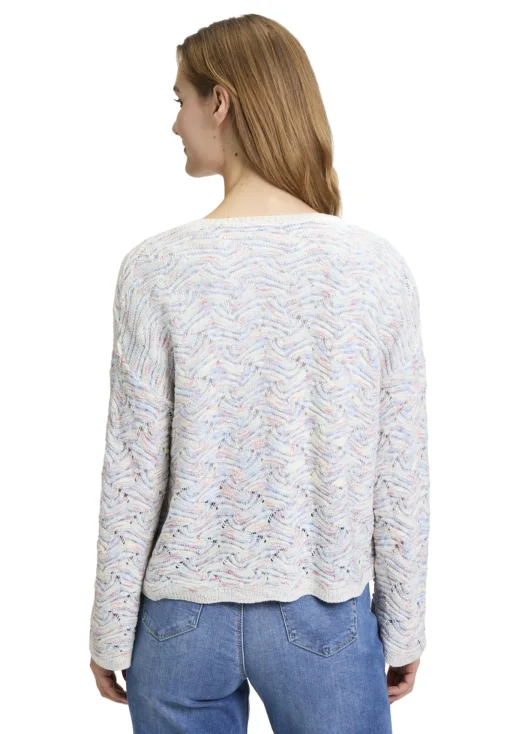 Damen Cartoon Strick-Cardigan
