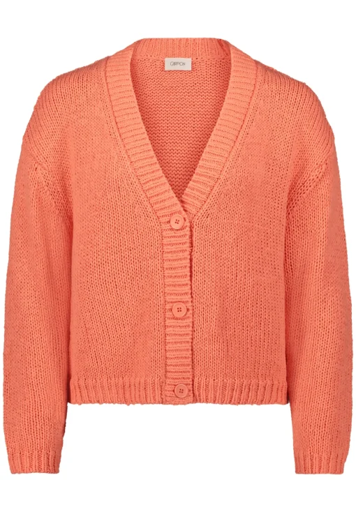 Damen Cartoon Strick-Cardigan