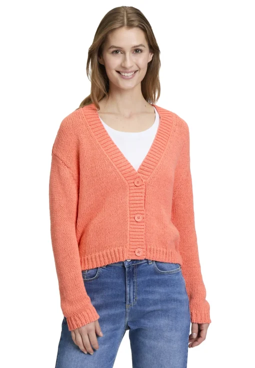 Damen Cartoon Strick-Cardigan