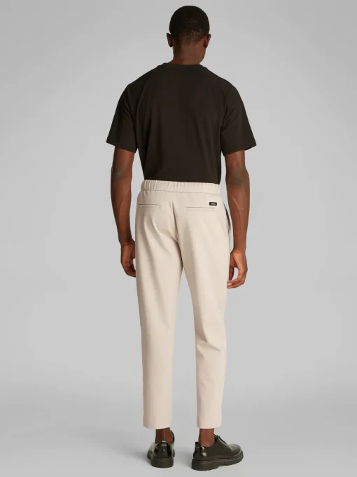 Herren Calvin Klein Strick-Hose Mit Bundfalten