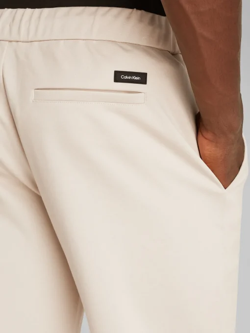 Herren Calvin Klein Strick-Hose Mit Bundfalten